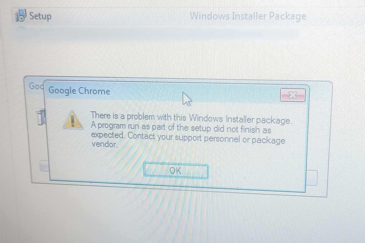 حل مشکل Windows Installer در نصب کروم ۳۲ بیتی