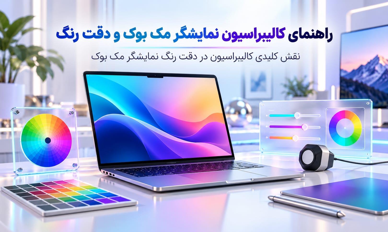 نقش کلیدی کالیبراسیون در دقت رنگ نمایشگر مک بوک